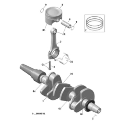 PISTON ASSY, 73.958 mm 420893970