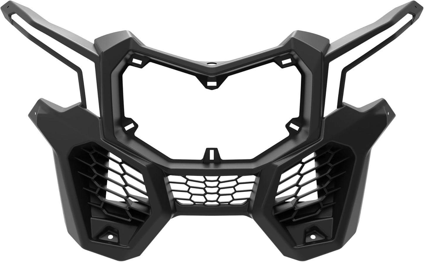 Front face for Can-Am Maverick X3, Black Combination Front Fascia Kit for Can Am Maverick X3 / X3 MAX 2017-2025 All Models Accessories, Replace #705009508