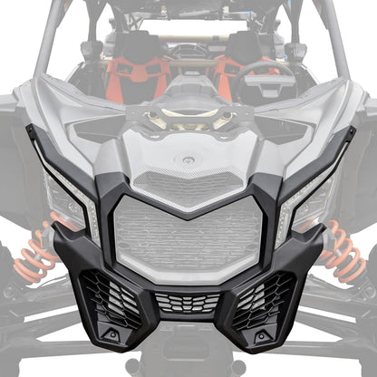 Front face for Can-Am Maverick X3, Black Combination Front Fascia Kit for Can Am Maverick X3 / X3 MAX 2017-2025 All Models Accessories, Replace #705009508